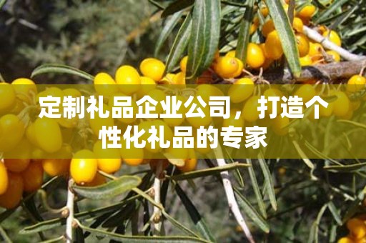 定制礼品企业公司，打造个性化礼品的专家